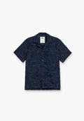 Cuba Terry Shirt - Night Lagoon