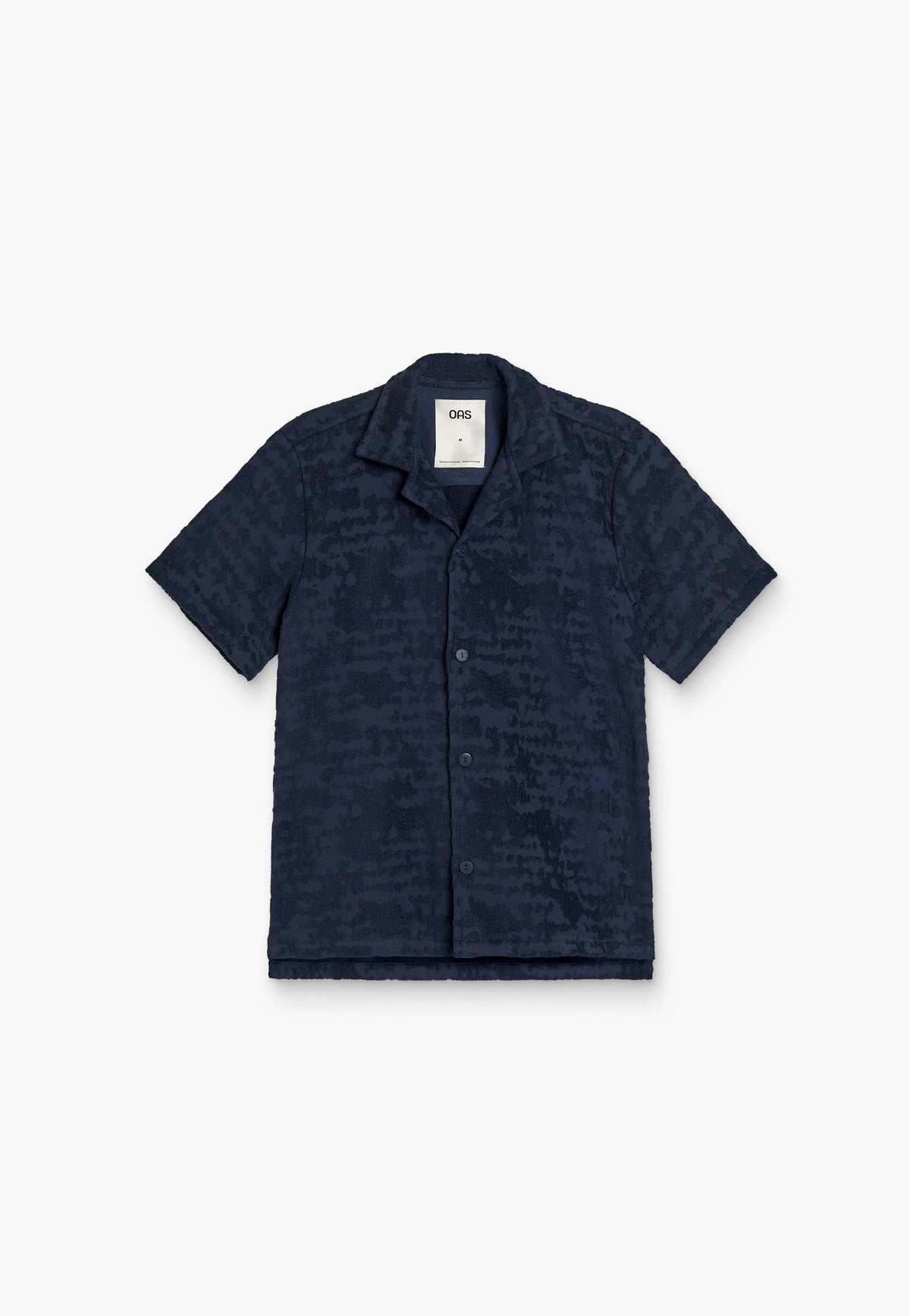 Cuba Terry Shirt - Night Lagoon