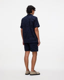 Cuba Terry Shirt - Night Lagoon
