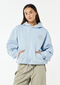 Output Hoodie - Dusty Blue
