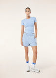 Output Short - Dusty Blue