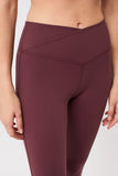 Flared Sports Pant - Ruby
