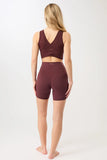 Biker Shorts - Ruby
