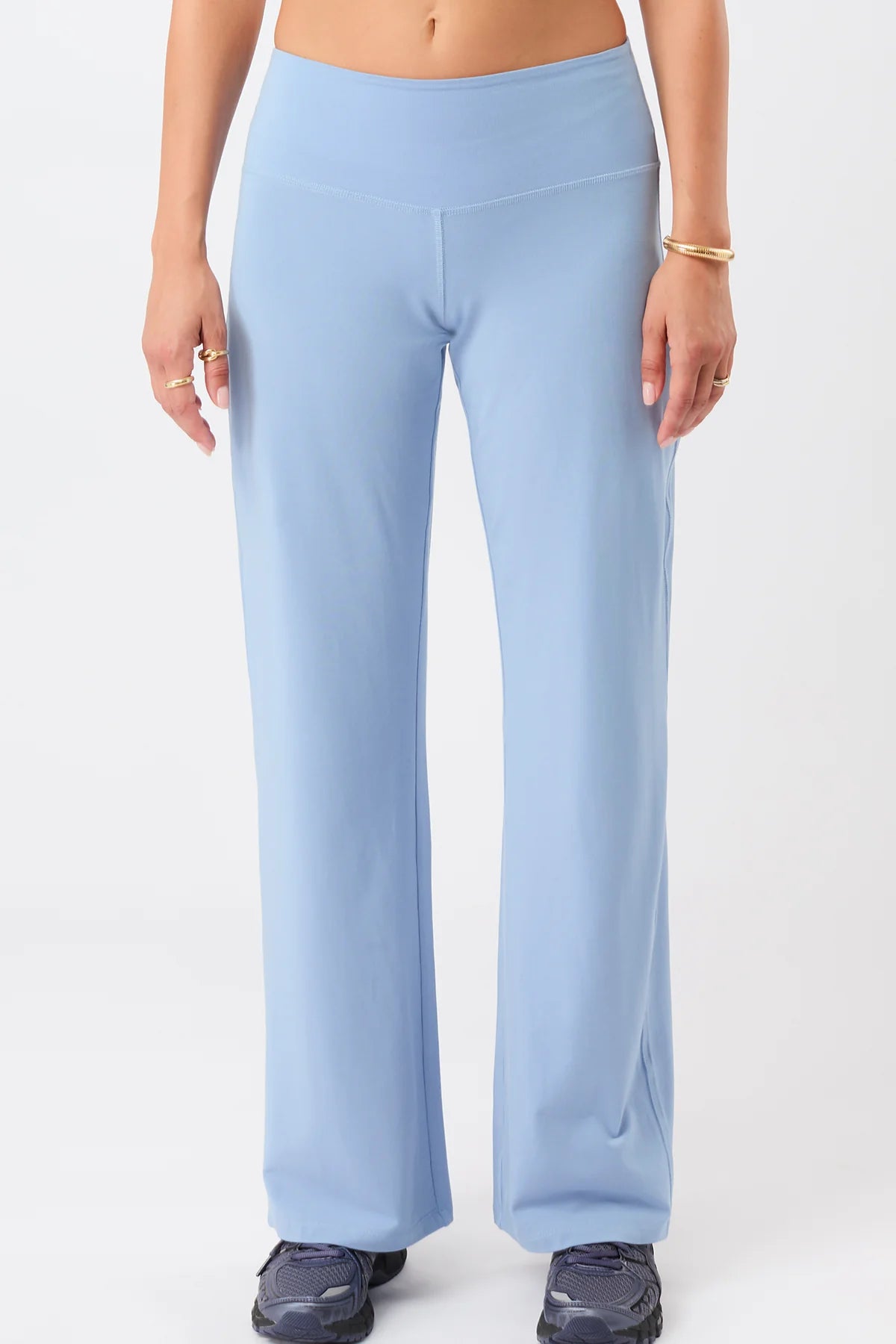 Wide Leg Pants - Ozone