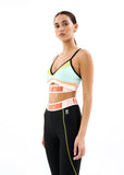 Overland Sports Bra - Aqua