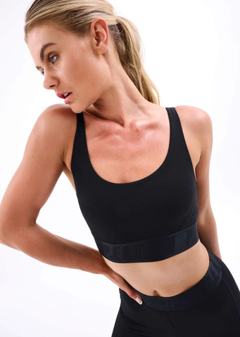 Backcheck Sports Bra - Black