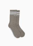 Marathon Crew Sock Twin Pack - Black/Grey