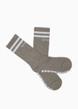 Marathon Crew Sock Twin Pack - Black/Grey