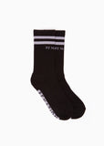 Marathon Crew Sock Twin Pack - Black/Grey