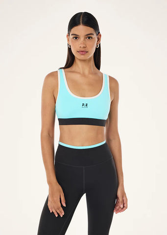 Pursuit Sports Bra - Aqua