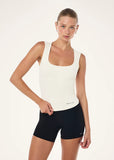 Refine Scoop Tank - Whisper White
