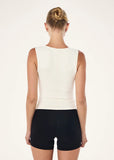 Refine Scoop Tank - Whisper White