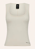 Refine Scoop Tank - Whisper White