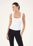 Refine Scoop Tank - White