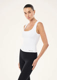 Refine Scoop Tank - White
