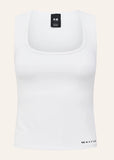 Refine Scoop Tank - White