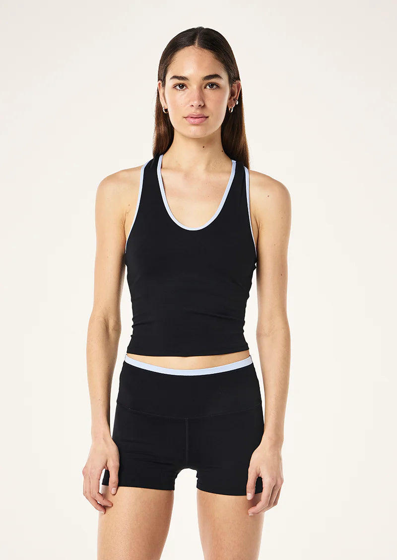 Renewal Tank - Black/Heather Blue