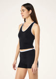 Renewal Tank - Black/Heather Blue