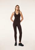 Renewal Tank - Espresso/Chalk Pink