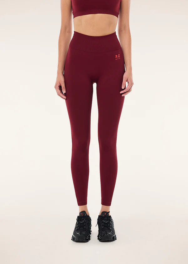 Restore Seamless Legging - Cabernet/Strawberry
