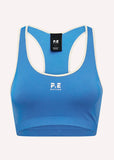 Restore Seamless Sports Bra - Palace Blue/Whisper White