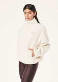 Rotate Quarter Zip - Whisper White