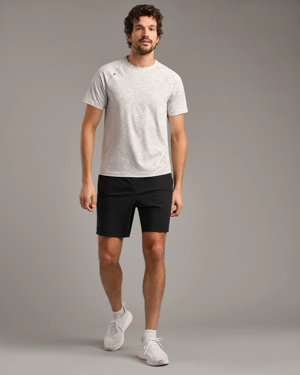 Reign Tee - Gray Space Dye