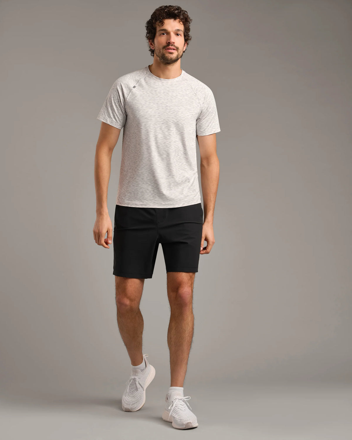 Reign Tee - Gray Space Dye