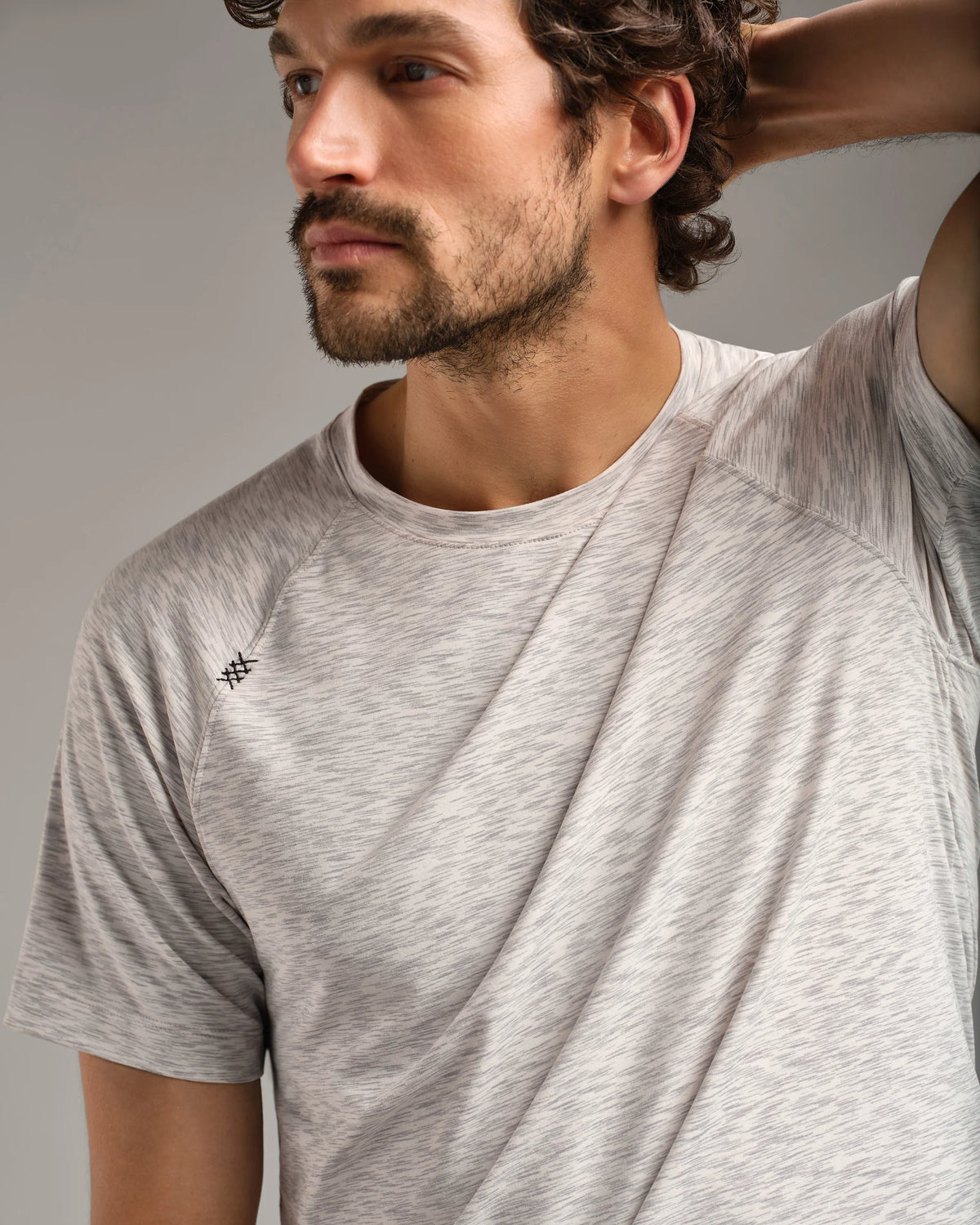 Reign Tee - Gray Space Dye