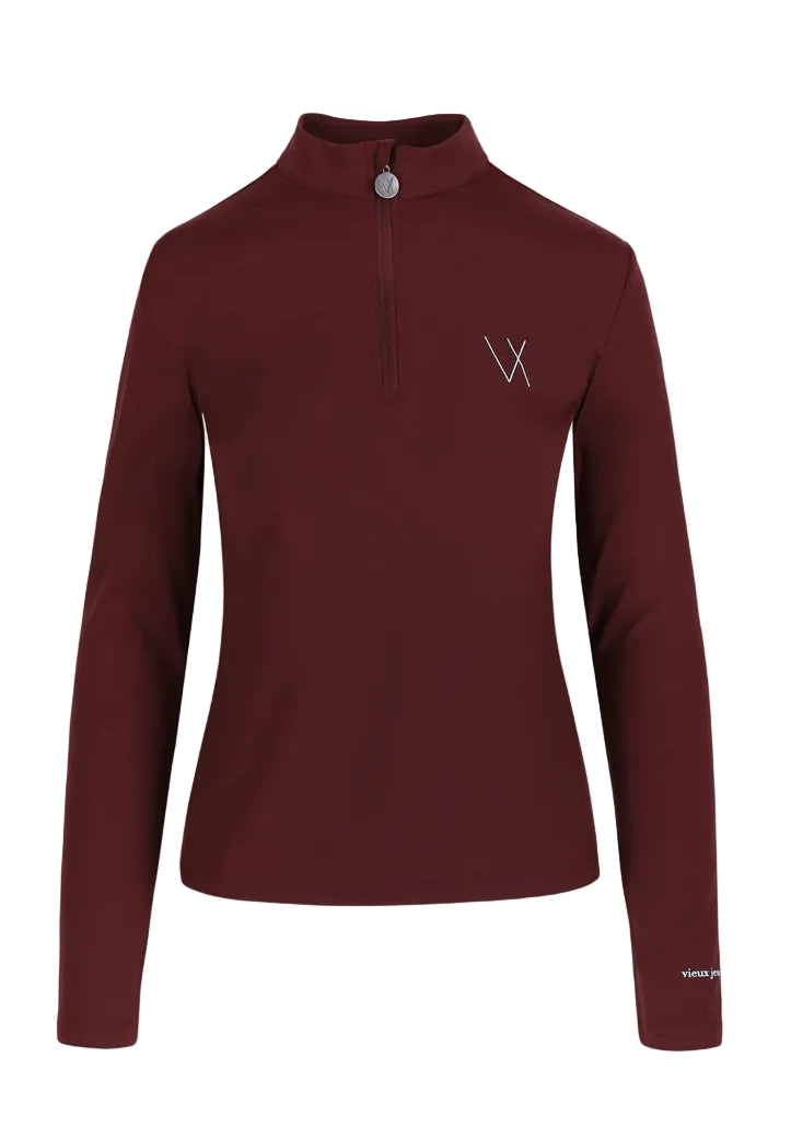 Renee Top - Burgundy