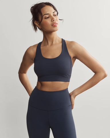 Revive Sports Bra - Navy Blue