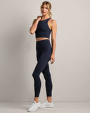 Revive Longline Bra - Navy Blue