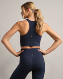 Revive Longline Bra - Navy Blue