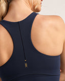Revive Longline Bra - Navy Blue