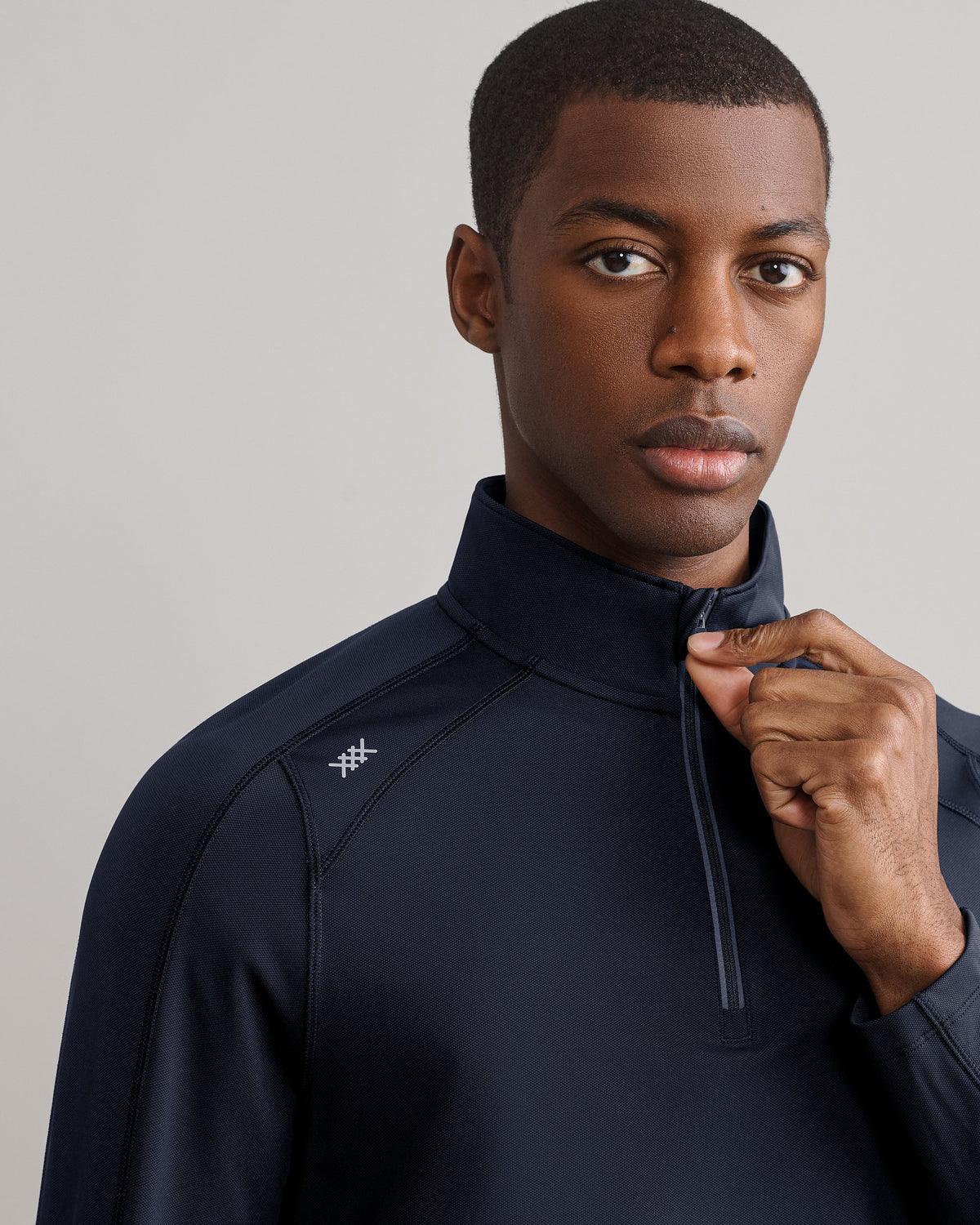 Rise 1/4 Zip - True Navy