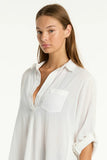 Salt Long Cover Up - White