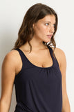 Essentials Blouson Tankini - Night Sky