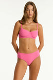 Spinnaker Mid Bikini Pant - Candy