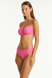 Spinnaker Mid Bikini Pant - Candy