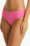 Spinnaker Mid Bikini Pant - Candy