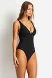 Spinnaker Panel Line One Piece - Black