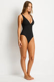Spinnaker Panel Line One Piece - Black