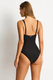 Spinnaker Panel Line One Piece - Black