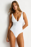 Spinnaker Panel Line One Piece - White