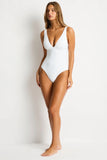 Spinnaker Panel Line One Piece - White