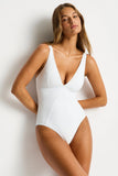 Spinnaker Panel Line One Piece - White