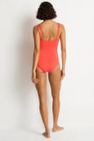 Essentials Edit Spliced One Piece - Tango