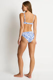 Reef Reversible Sporty Bikini Pant - Denim Blue
