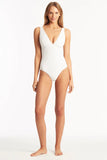 Spinnaker Panel Line One Piece - White