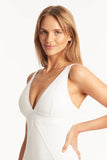 Spinnaker Panel Line One Piece - White